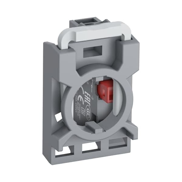 MCBH-01, 1 NC CONTACT BLOCK W/HLDR, PK 10